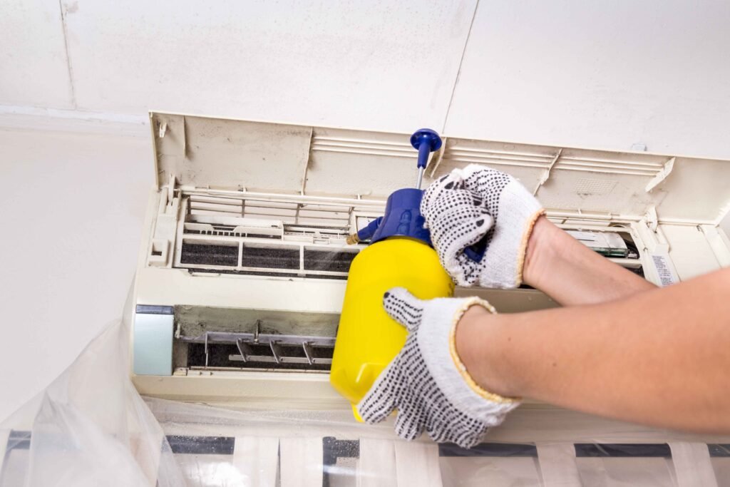 Certified specialist providing AC and duct cleaning service across UAE